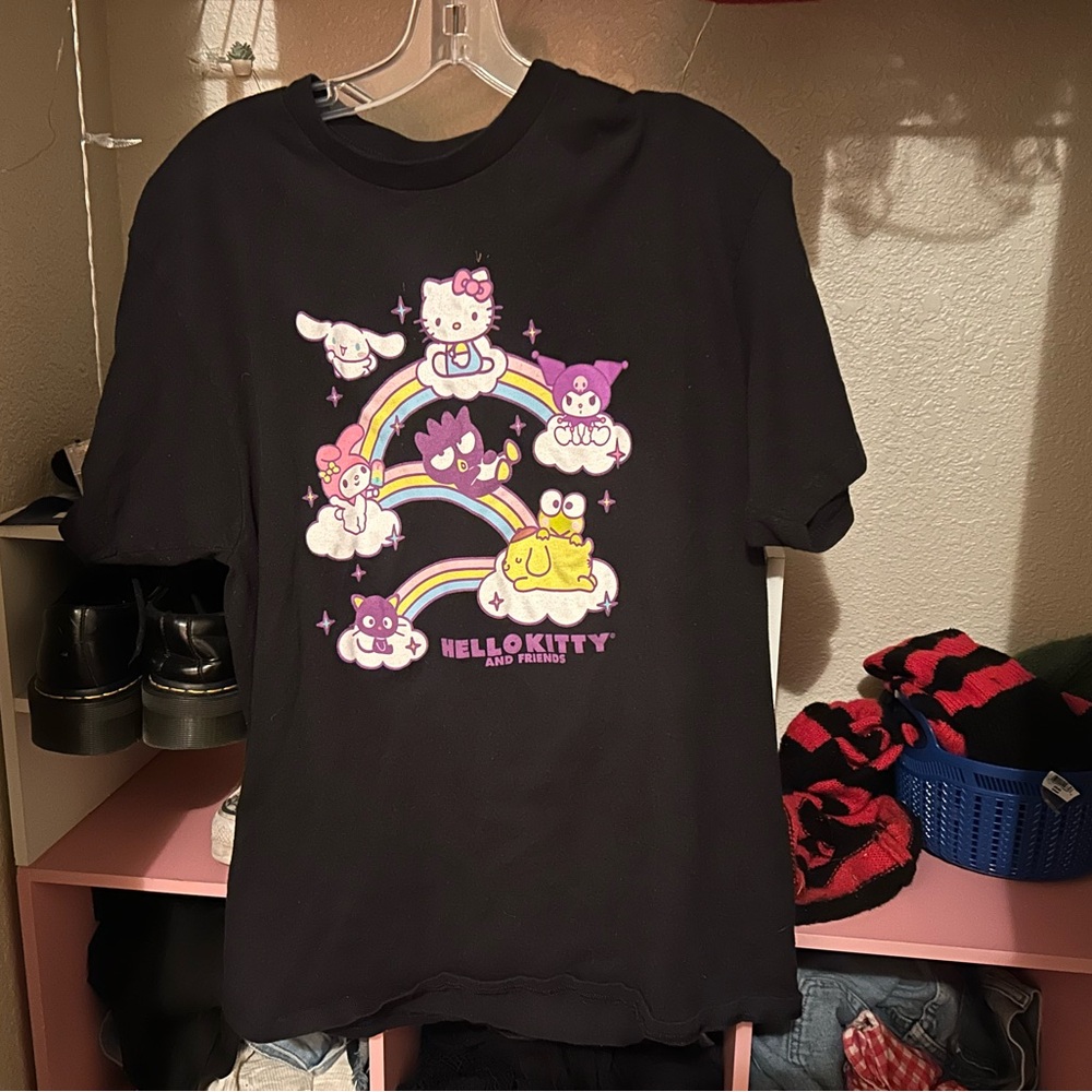 Hello Kitty Black T-Shirt